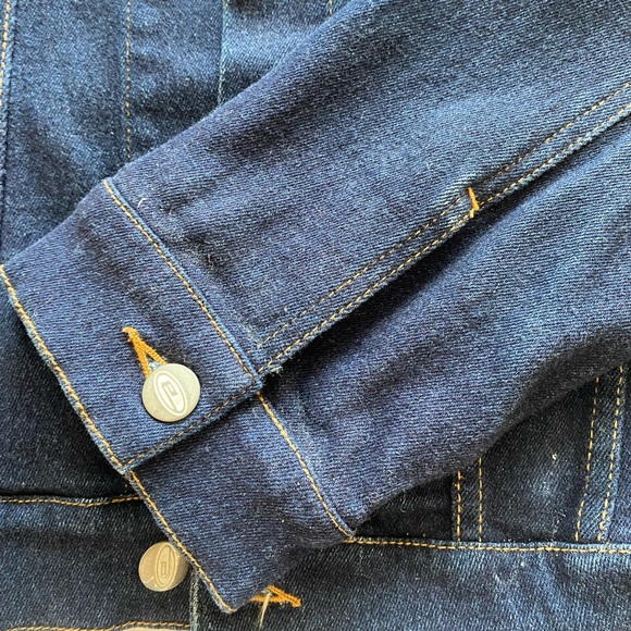 BONGO Y2K Cropped Jean Jacket - great condition - Picture 4 of 5